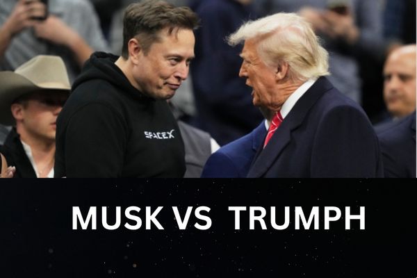 TESLA STOCK IMPACT MUSK VS TRUMP